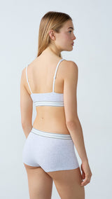 Etam cozy- SA brassiere in gris clair - Image 2