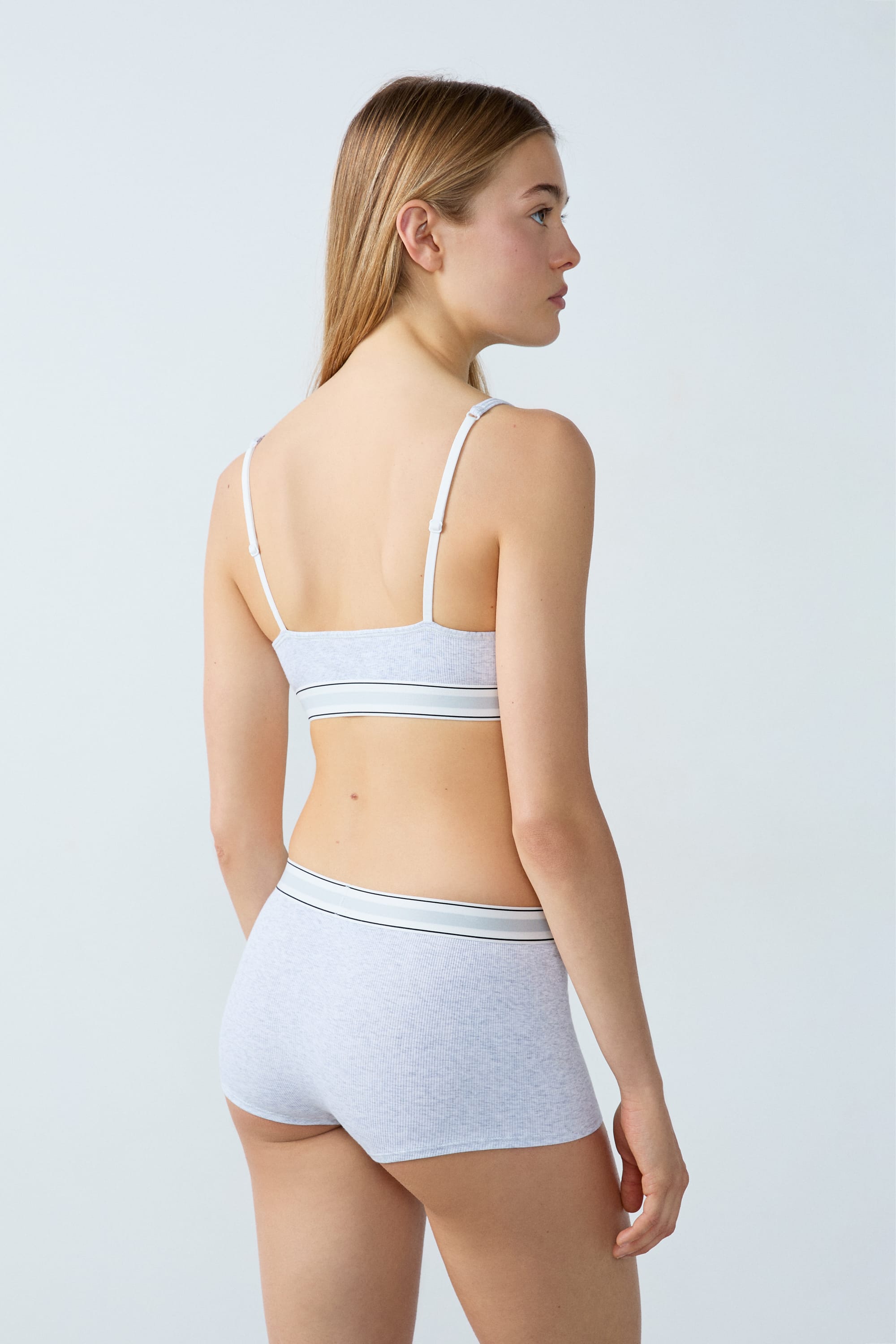 Etam cozy- SA brassiere in gris clair - Image 2