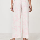 Etam magnolia - pantalon 7/8 spe in imp fond rose - Image 2