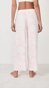 Etam magnolia - pantalon 7/8 spe in imp fond rose - Image 2