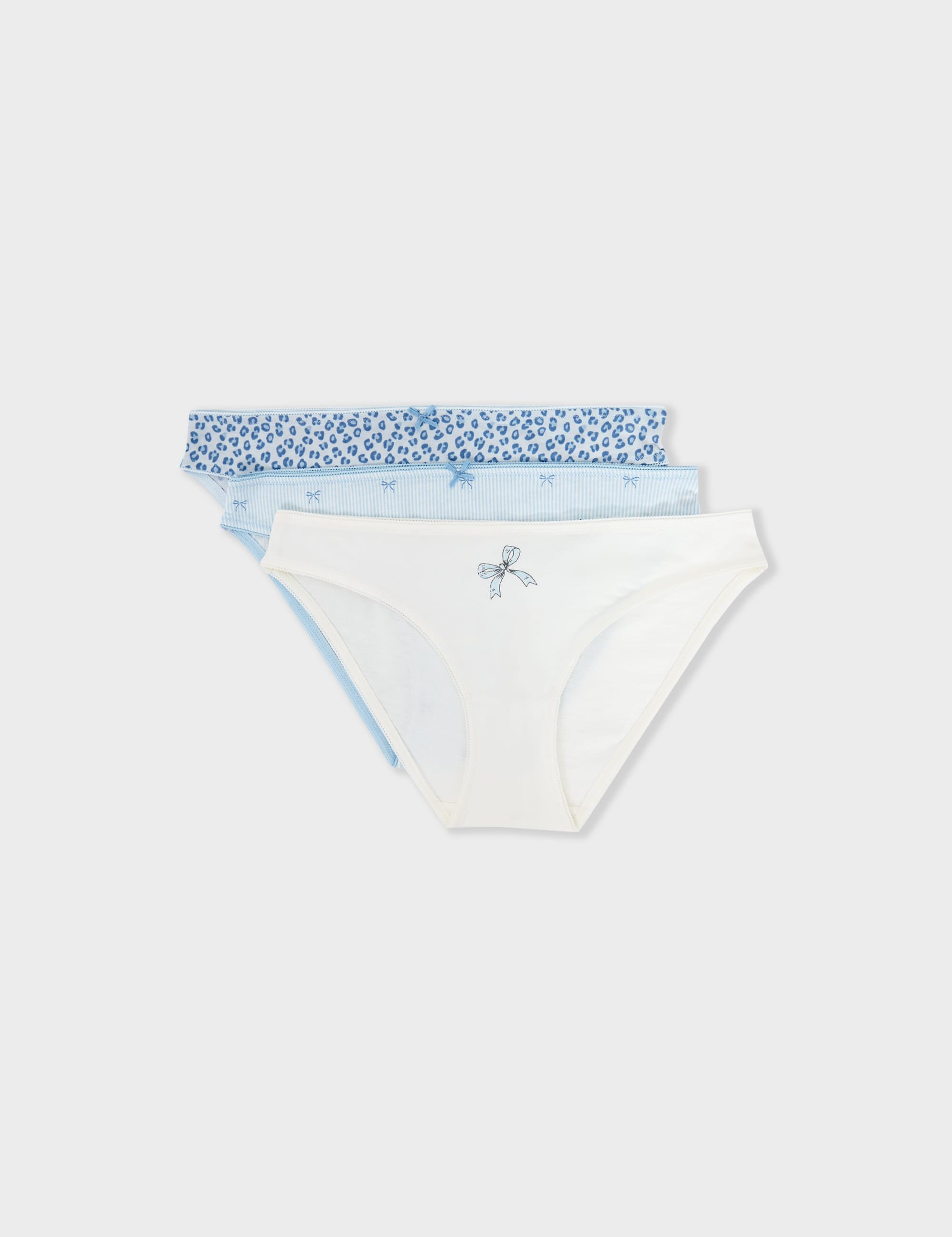 Etam jackie - 3 slips 12-25 in bleu ciel