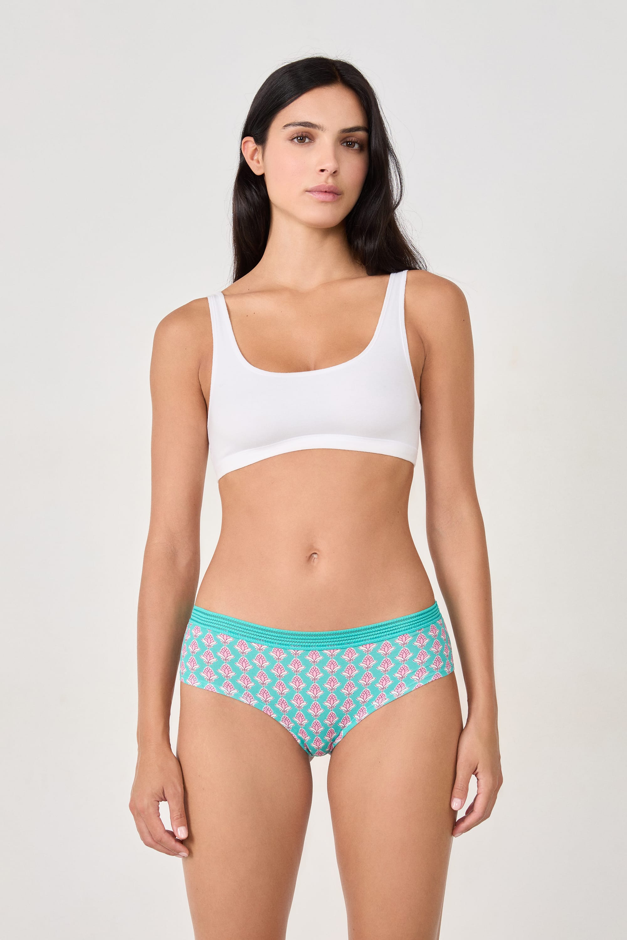 Etam jackie lace - 3 shorties 08-25 in fushia