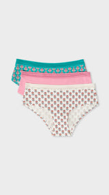 Etam jackie lace - 3 shorties 08-25 in fushia