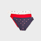 Etam johnnie - 3 slips 12-25 in red - Image 1