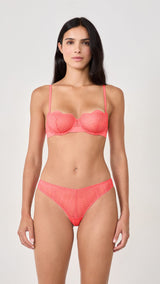 Etam envergure - N9 balconnet in coral - Image 5