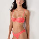 Etam envergure - N9 balconnet in coral - Image 3