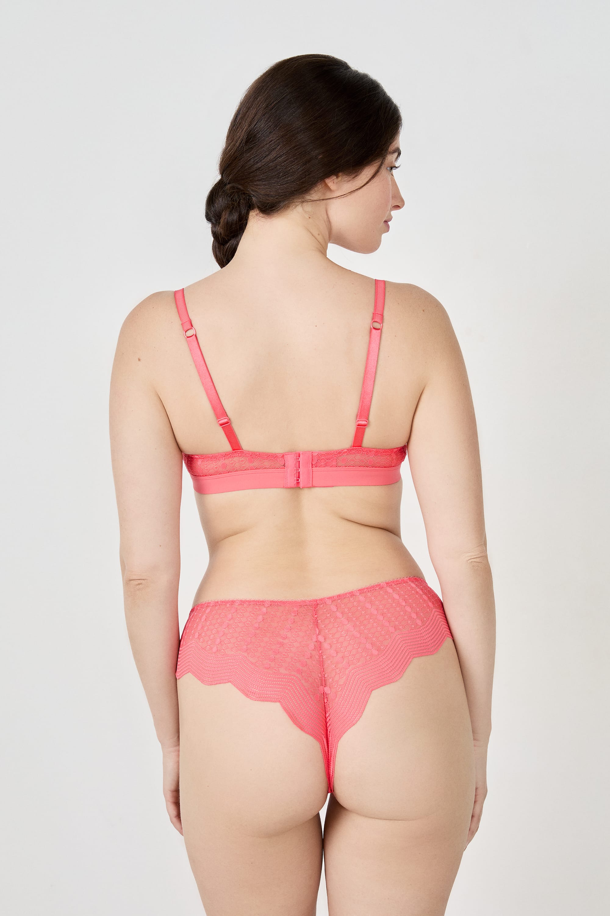 Etam envergure - N9 balconnet in coral - Image 4