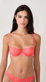 Etam envergure - N9 balconnet in coral - Image 1