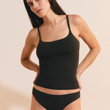 Etam pure soft - tanga in black