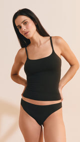 Etam pure soft - tanga in black