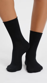 Etam coton midi new - chaussettes in black