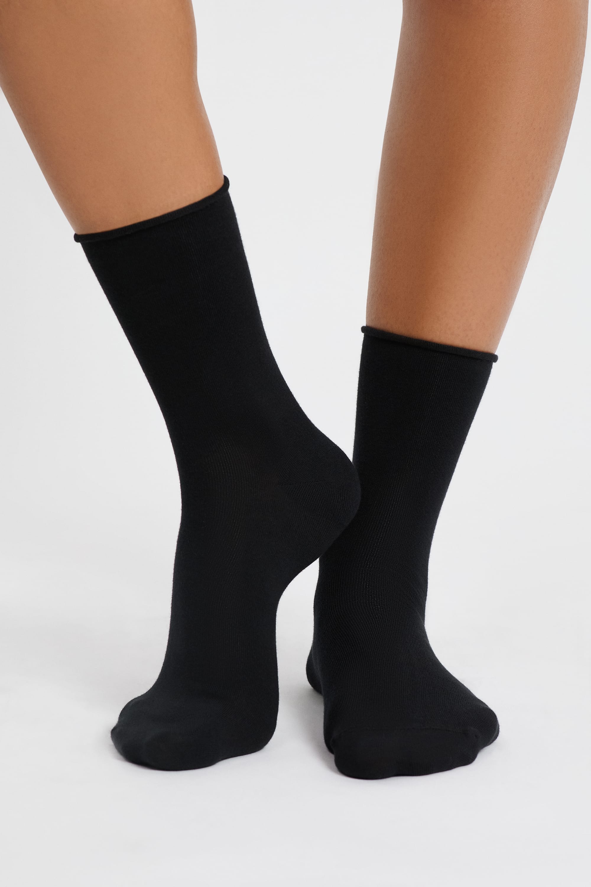 Etam coton midi new - chaussettes in black