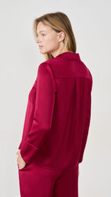 Etam erike - chemise in bordeaux grenat
