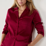 Etam erike - chemise in bordeaux grenat