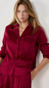 Etam erike - chemise in bordeaux grenat