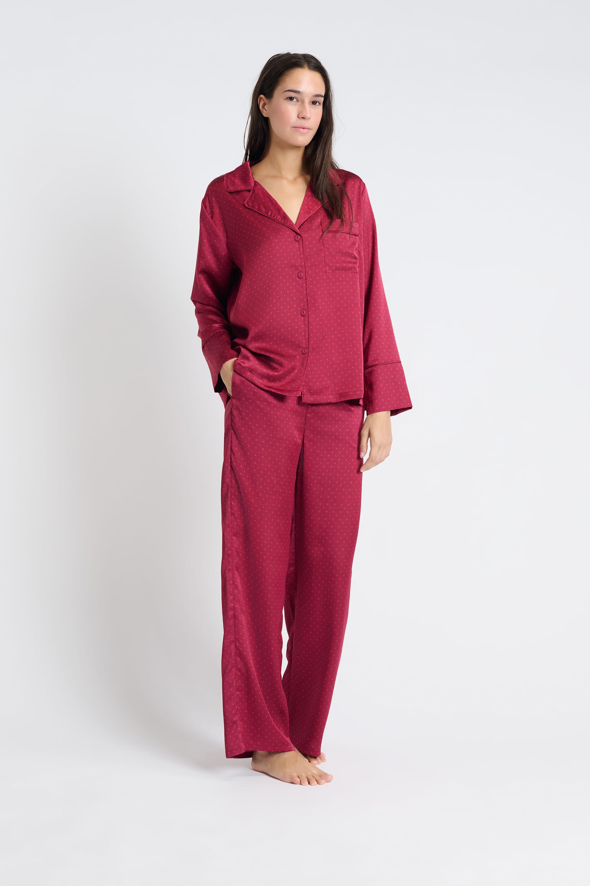 Etam irreelle - chemise spe in imp fond rose - Image 4