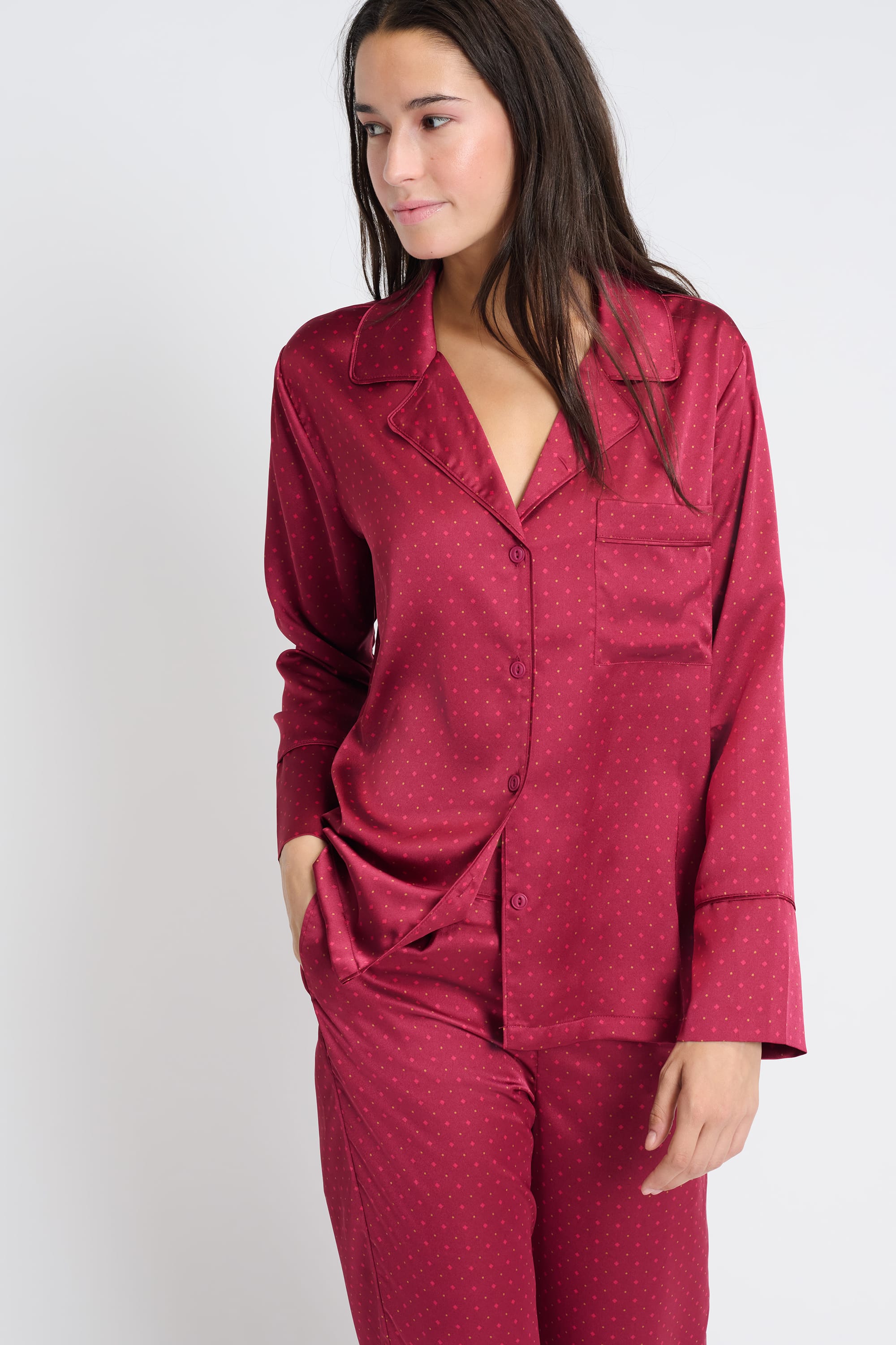 Etam irreelle - chemise spe in imp fond rose - Image 3