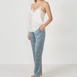 Etam norie - pyjama 3 piece in imp bleu vert... - Image 4