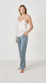 Etam norie - pyjama 3 piece in imp bleu vert... - Image 4