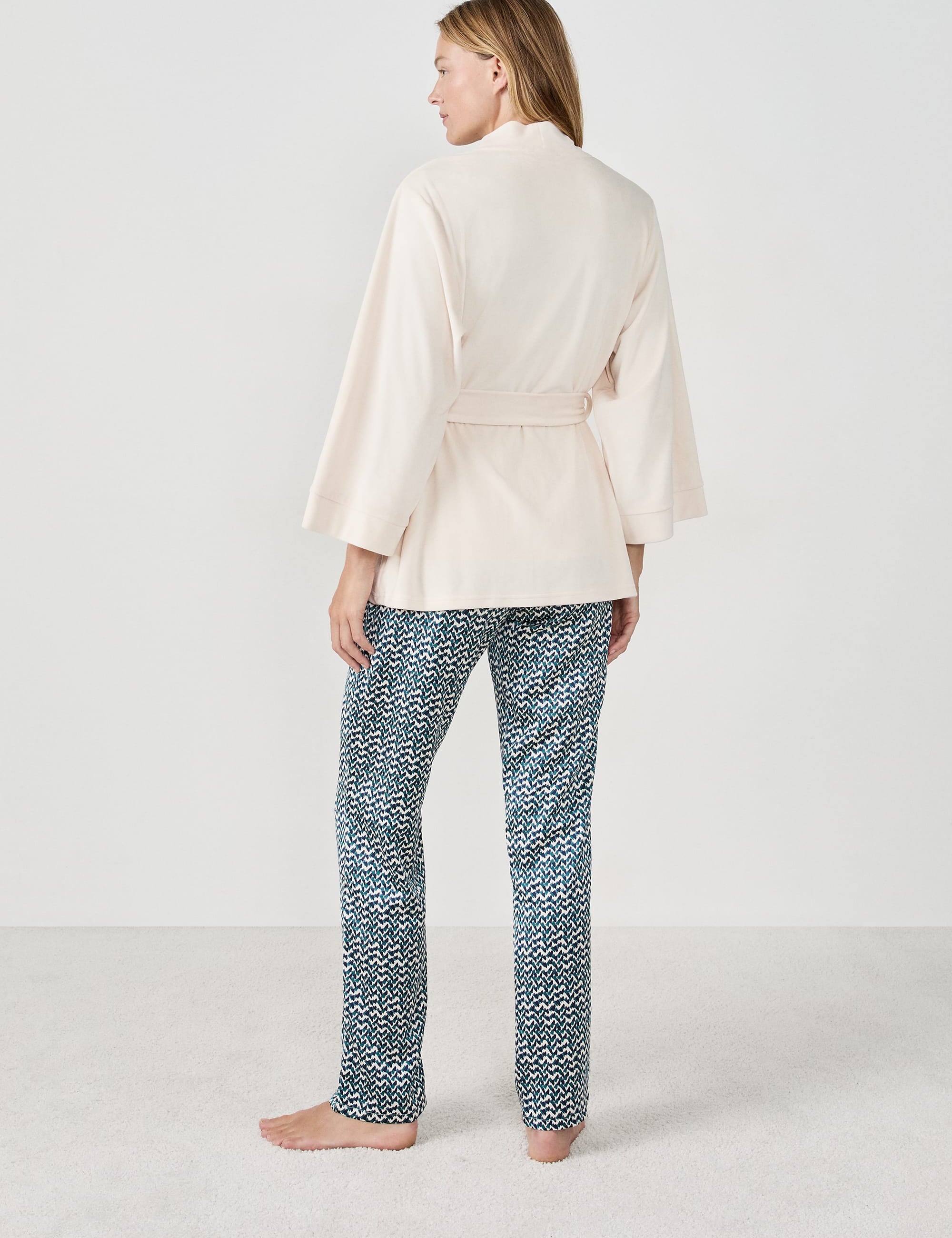 Etam norie - pyjama 3 piece in imp bleu vert... - Image 2