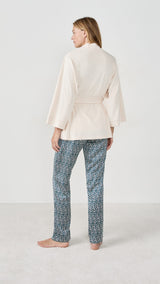 Etam norie - pyjama 3 piece in imp bleu vert... - Image 2