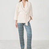 Etam norie - pyjama 3 piece in imp bleu vert... - Image 3