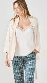Etam norie - pyjama 3 piece in imp bleu vert... - Image 1