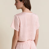 Etam spiree - chemise mc in imp fond rose - Image 2