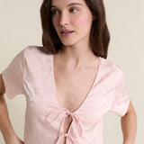 Etam spiree - chemise mc in imp fond rose - Image 3
