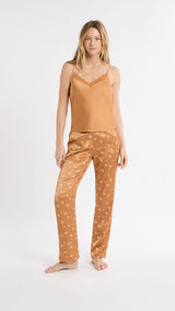 Etam belleh - pyjama 3 pieces in imp fd marron - Image 5