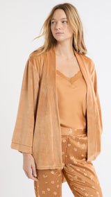 Etam belleh - pyjama 3 pieces in imp fd marron - Image 3