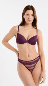 Etam exception - N4 classique in plum - Image 5