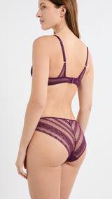 Etam exception - culotte in plum - Image 2