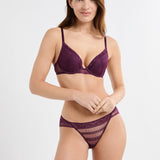 Etam exception - culotte in plum - Image 3