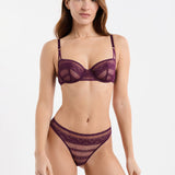 Etam exception - tanga in plum - Image 5