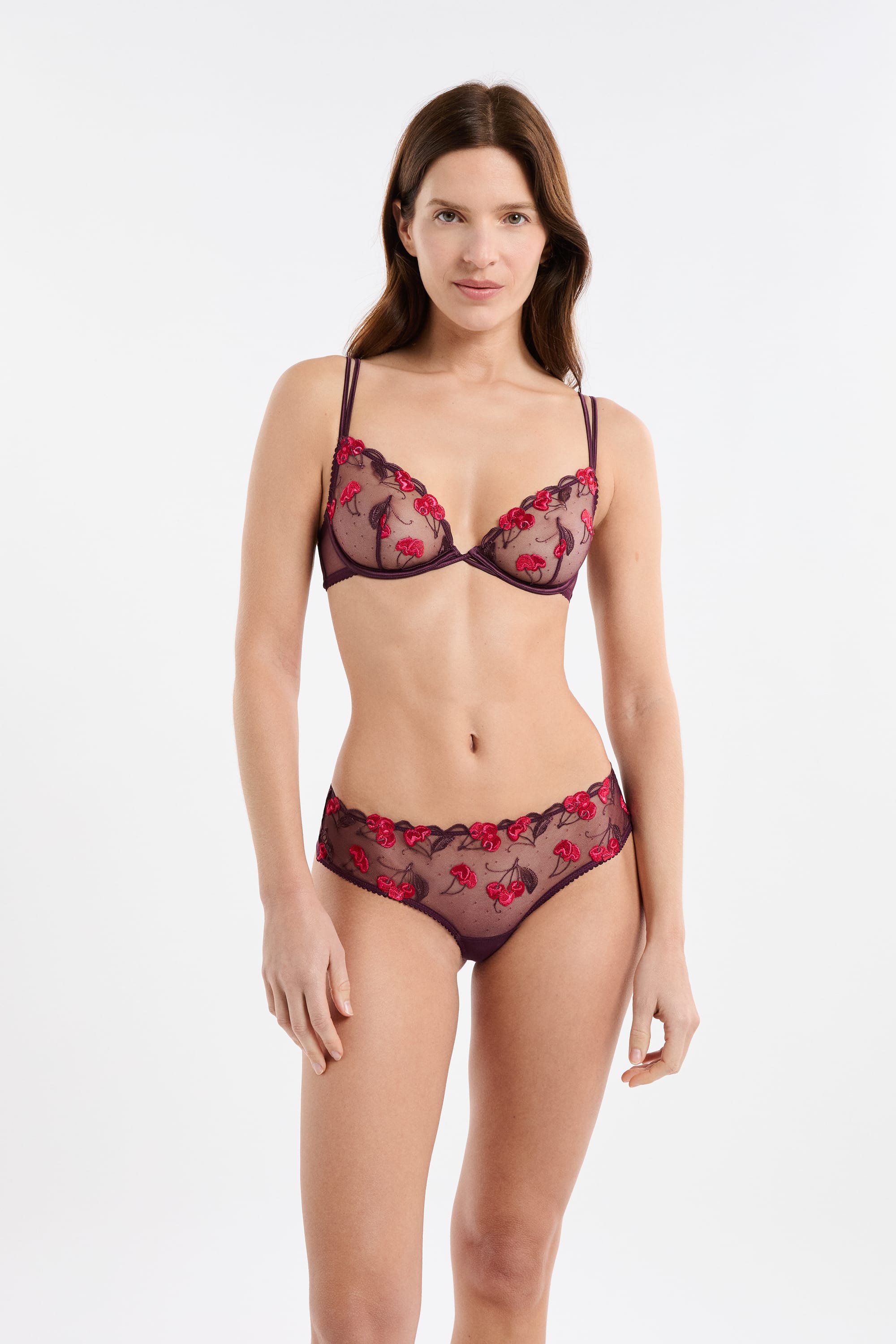 Etam its cherry - SC classique in plum - Image 5