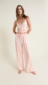 Etam plumia - pantalon in imp fond rose - Image 3