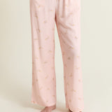 Etam plumia - pantalon in imp fond rose - Image 1