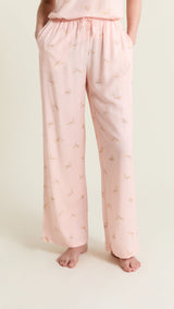 Etam plumia - pantalon in imp fond rose - Image 1