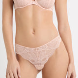 Etam grace - string in rose poudre - Image 3