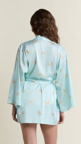 Etam solia - pyjama 3 pcs spe in imp bleu vert - Image 2