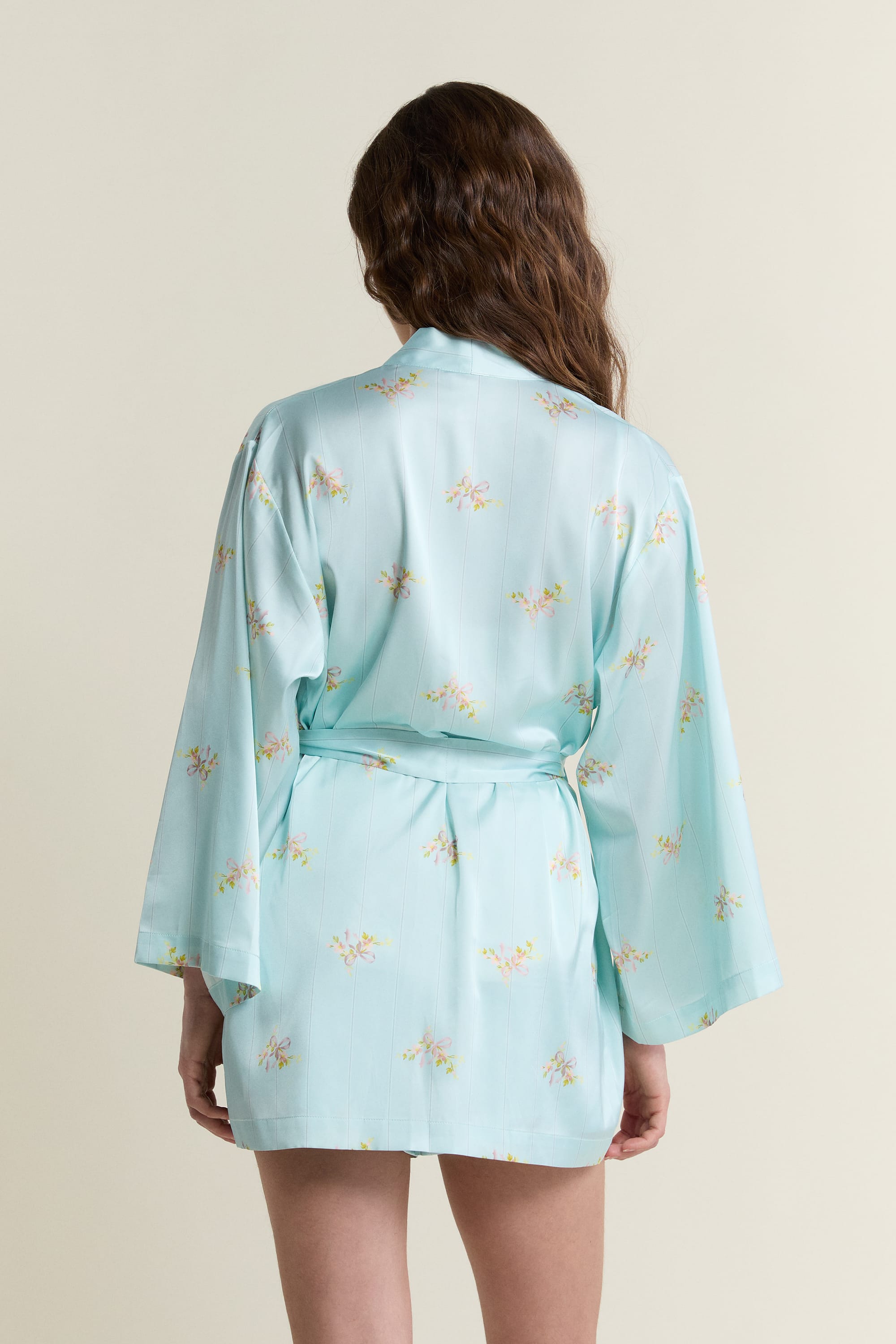 Etam solia - pyjama 3 pcs spe in imp bleu vert - Image 2