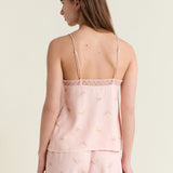 Etam plumia - caraco in imp fond rose - Image 2