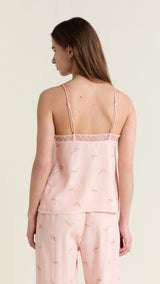 Etam plumia - caraco in imp fond rose - Image 2