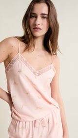 Etam plumia - caraco in imp fond rose - Image 3