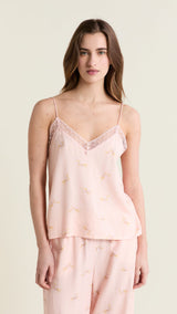 Etam plumia - caraco in imp fond rose - Image 1