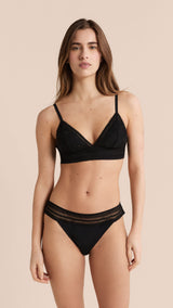 Etam aura - N8 triangle in black - Image 5