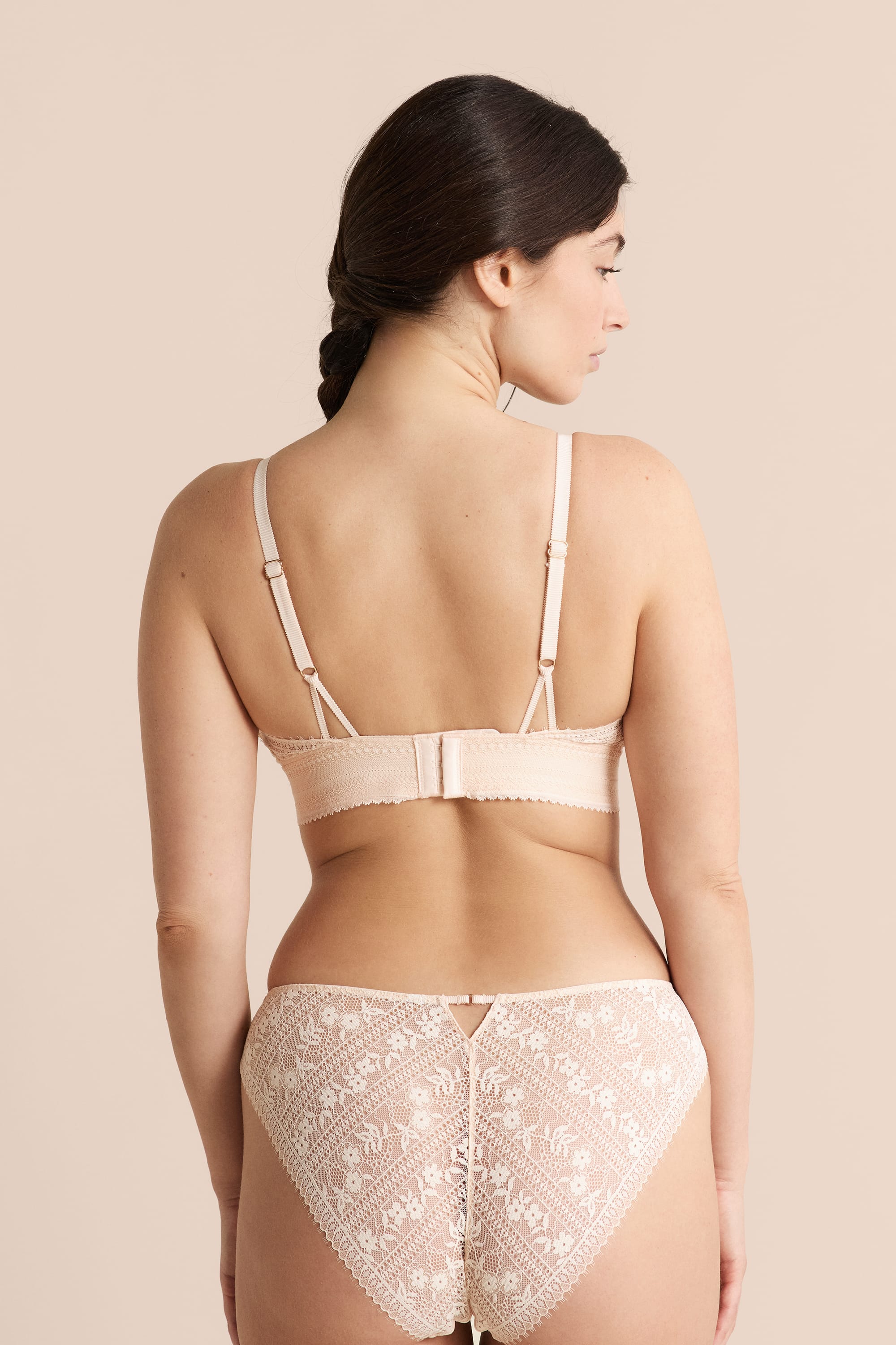Etam aura - N8 triangle in blush - Image 4