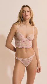 Etam freesia - SC bustier in imp fond rose - Image 4