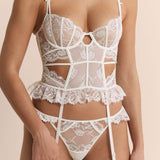 Etam beloved - guepiere in white - Image 1